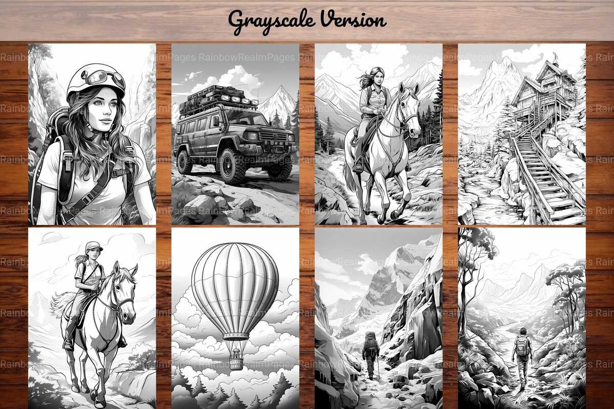 Adventure Travel Coloring Books - CraftNest