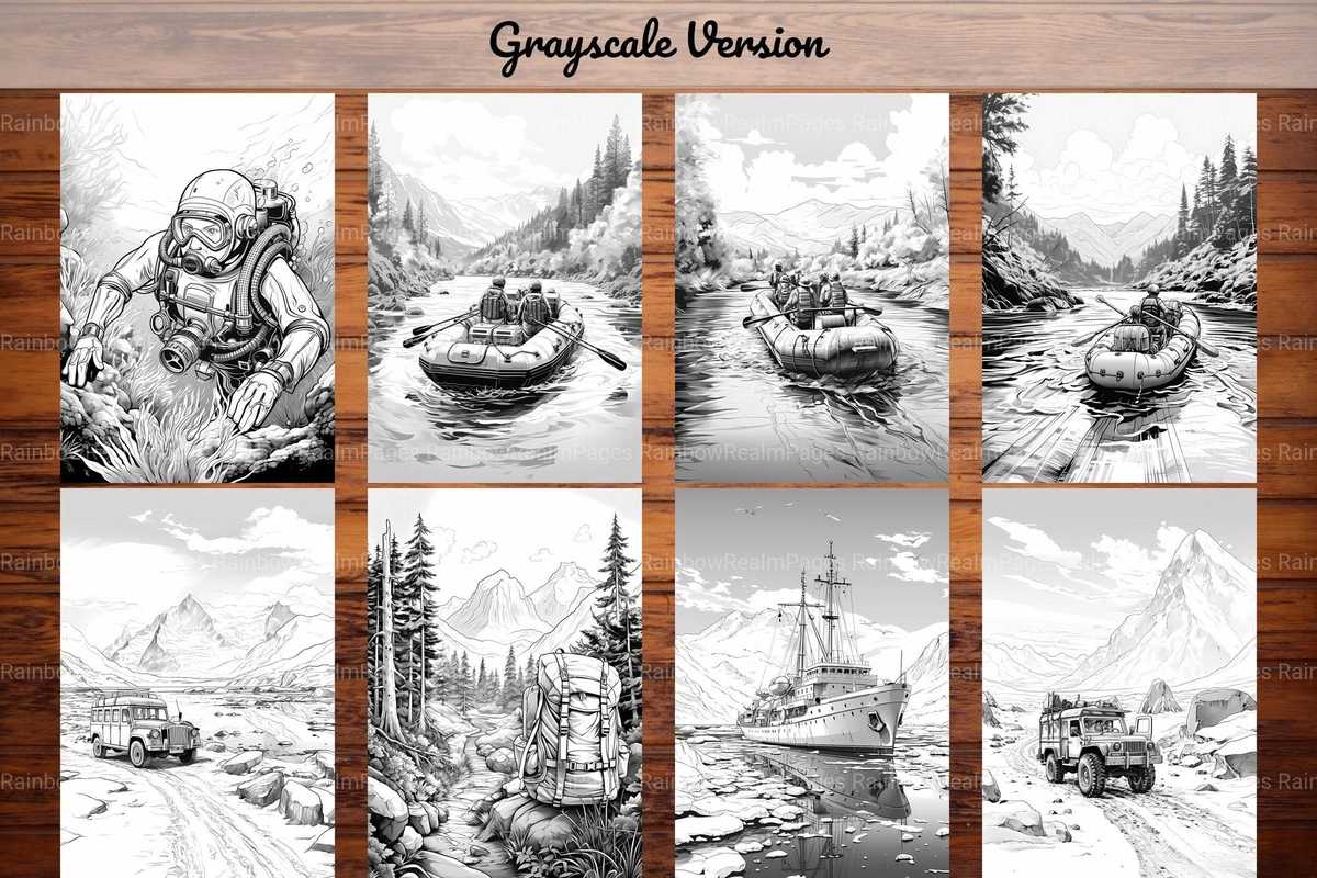 Adventure Travel Coloring Books - CraftNest