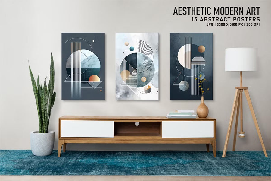 Aesthetic Modern Art - Wall Art