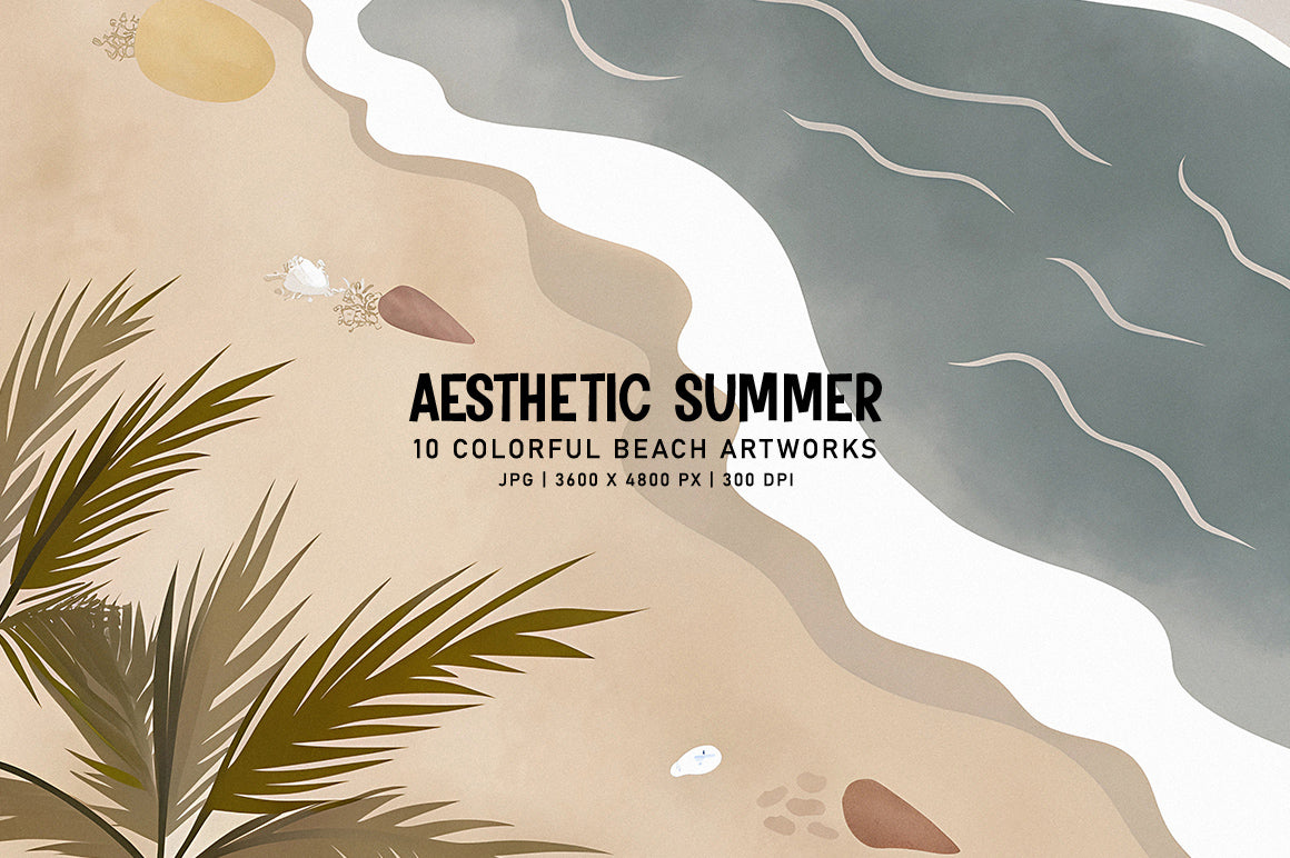 Aesthetic Summer - Wall Art