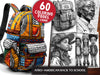 Afro American Back To School Coloring Books