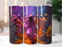 Afro-American Easter 2 Tumbler Wrap - CraftNest