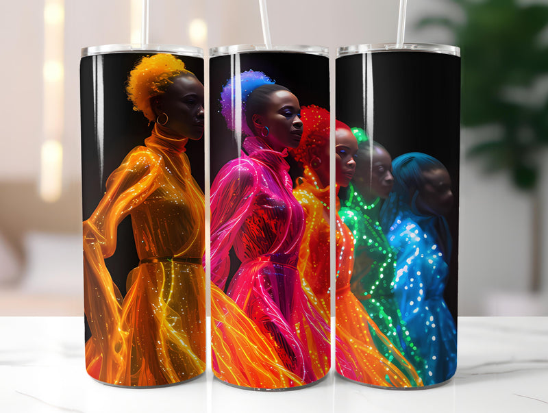 Afro-American Easter 4 Tumbler Wrap - CraftNest