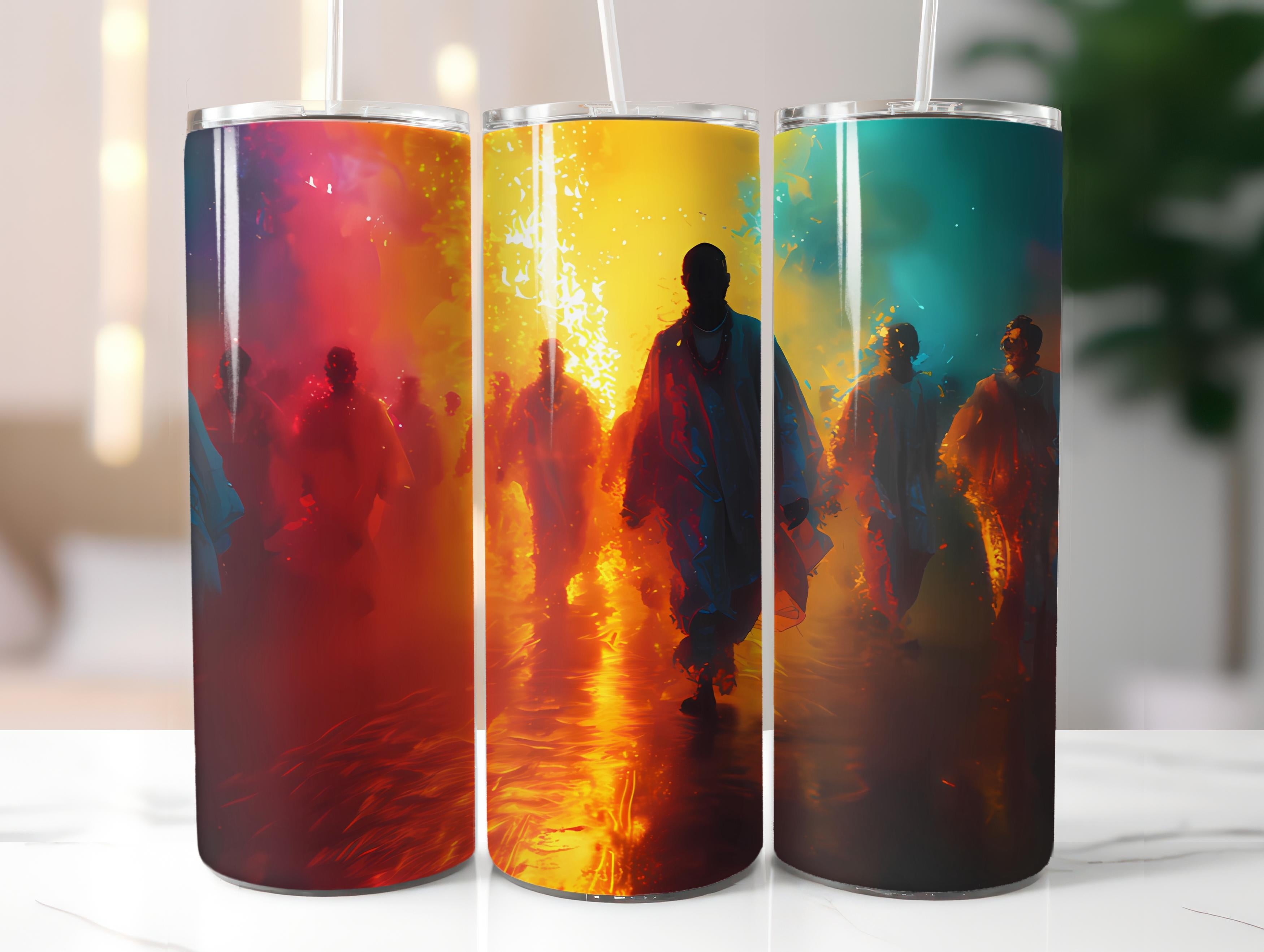 Afro-American Easter 4 Tumbler Wrap - CraftNest