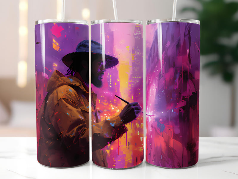 Afro-American Easter 2 Tumbler Wrap - CraftNest