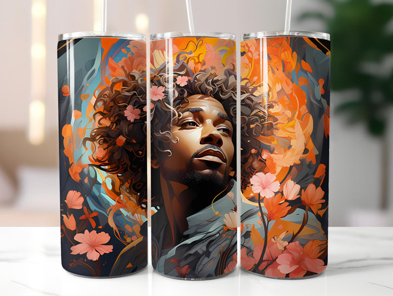 Afro-American Spring 3 Tumbler Wrap - CraftNest