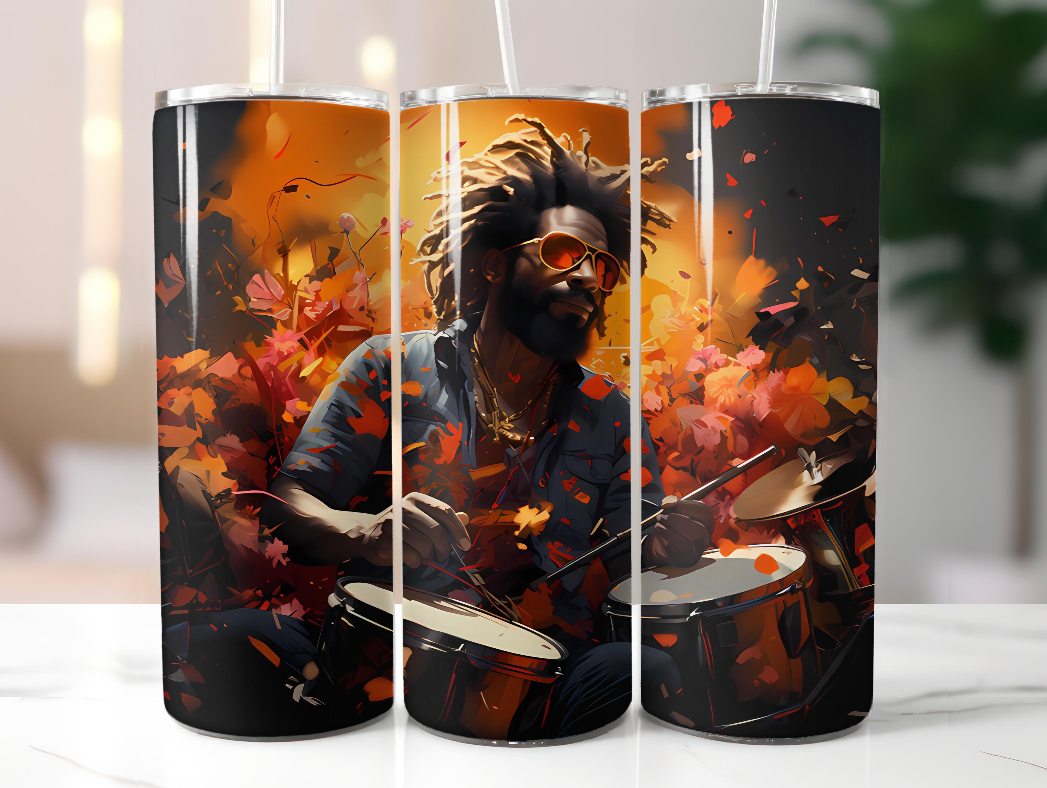 Afro-American Spring 1 Tumbler Wrap - CraftNest