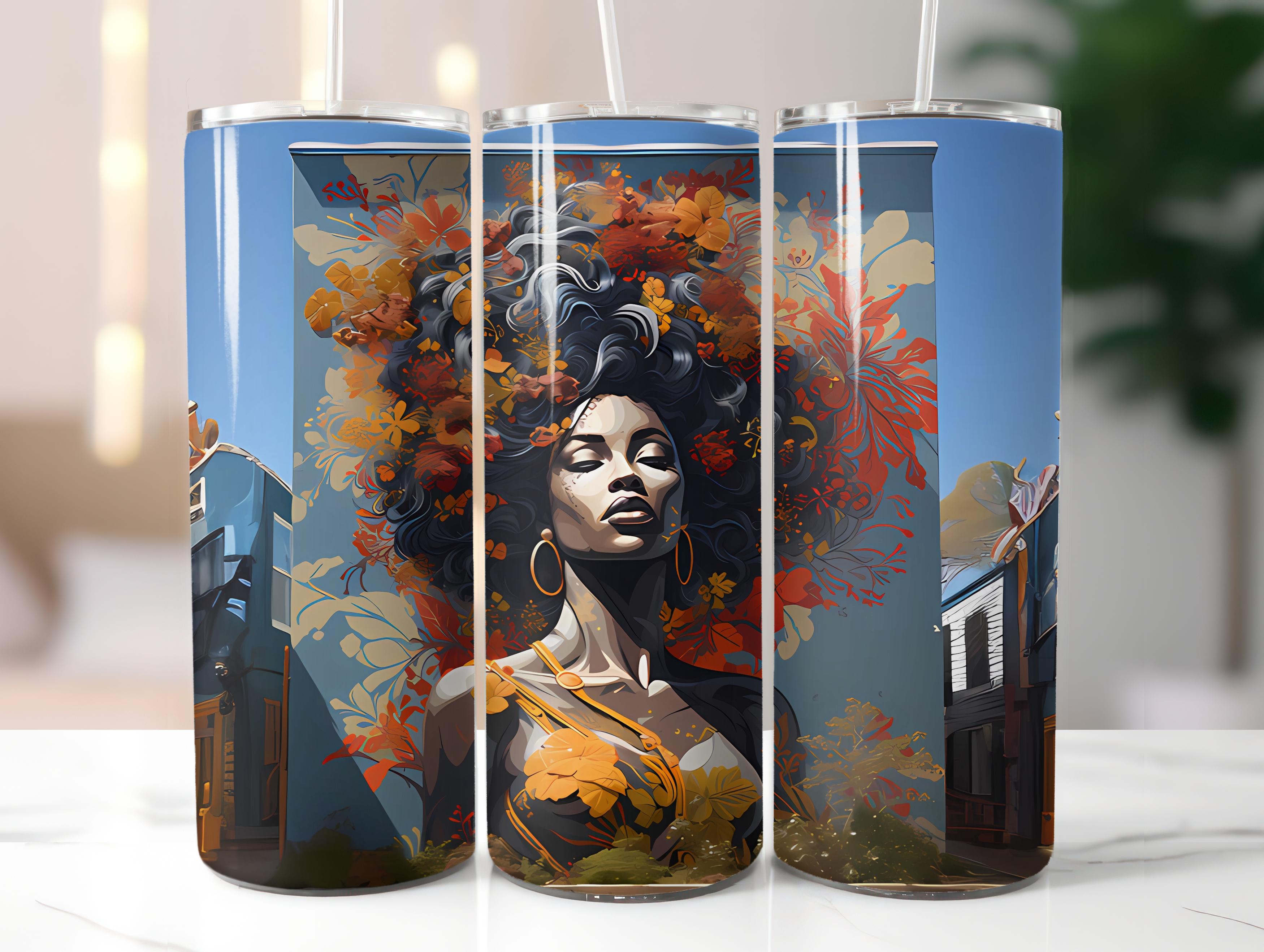 Afro-American Spring 3 Tumbler Wrap - CraftNest