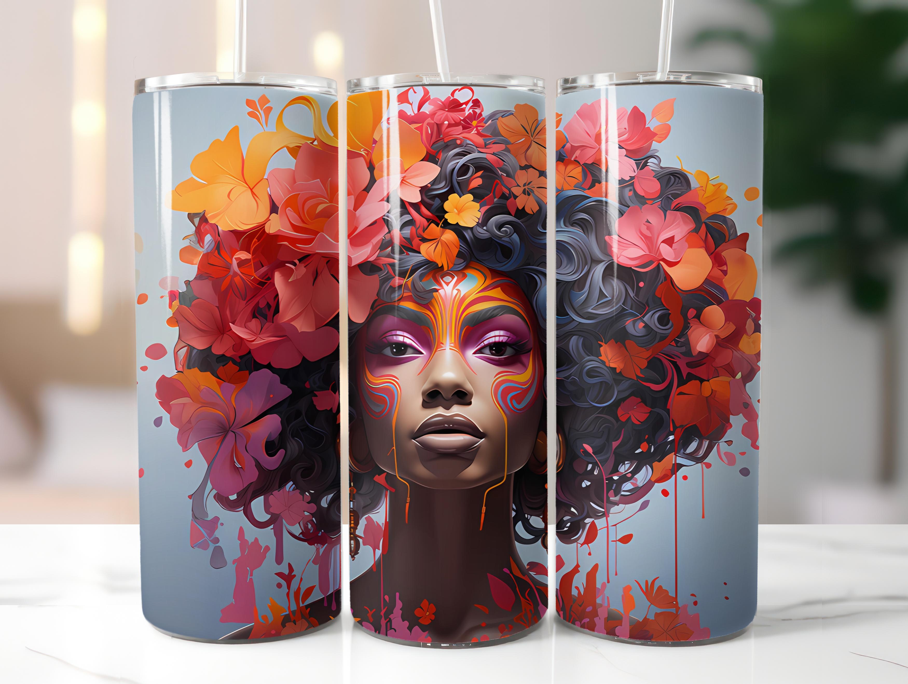 Afro-American Spring 3 Tumbler Wrap - CraftNest