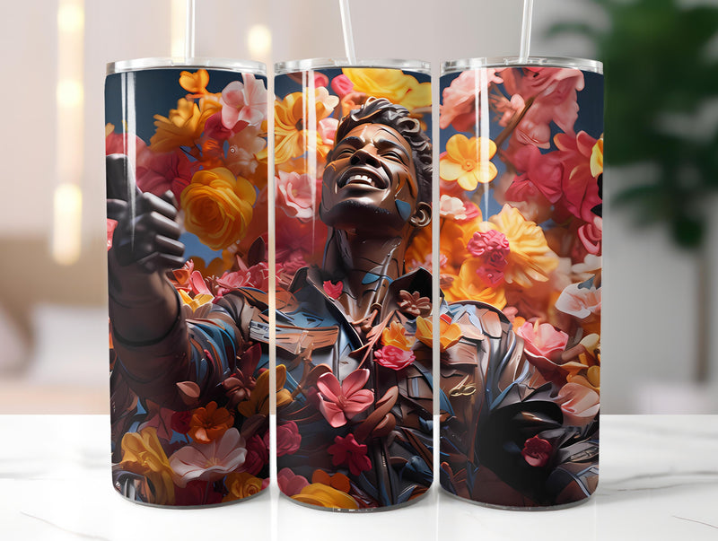 Afro-American Spring 3 Tumbler Wrap - CraftNest