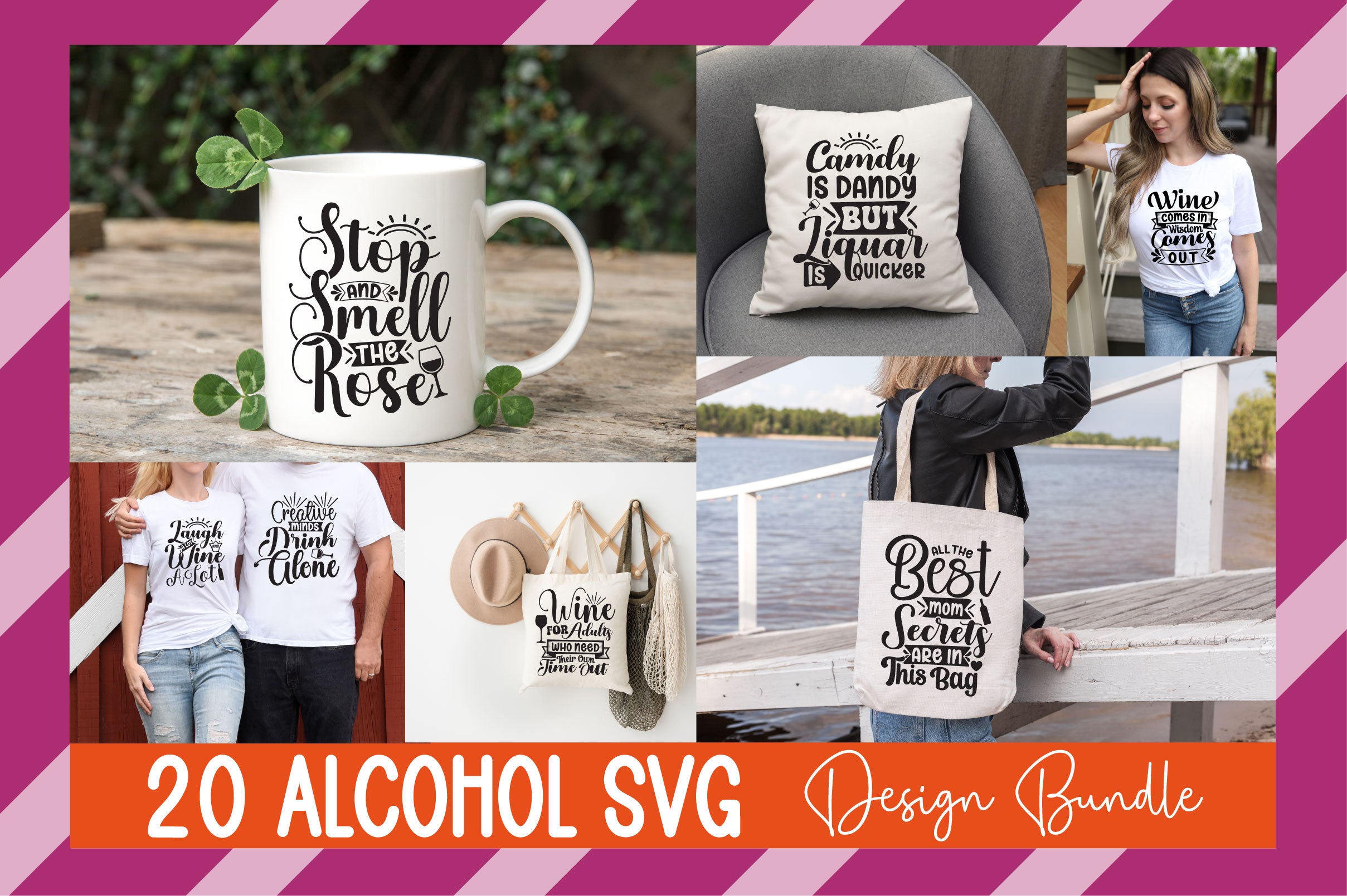 Alcohol SVG Bundle - CraftNest - Digital Crafting and Art