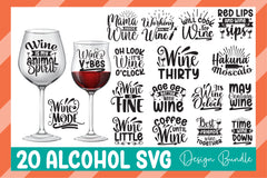 Alcohol Bundle SVG Bundle - CraftNest - Digital Crafting and Art
