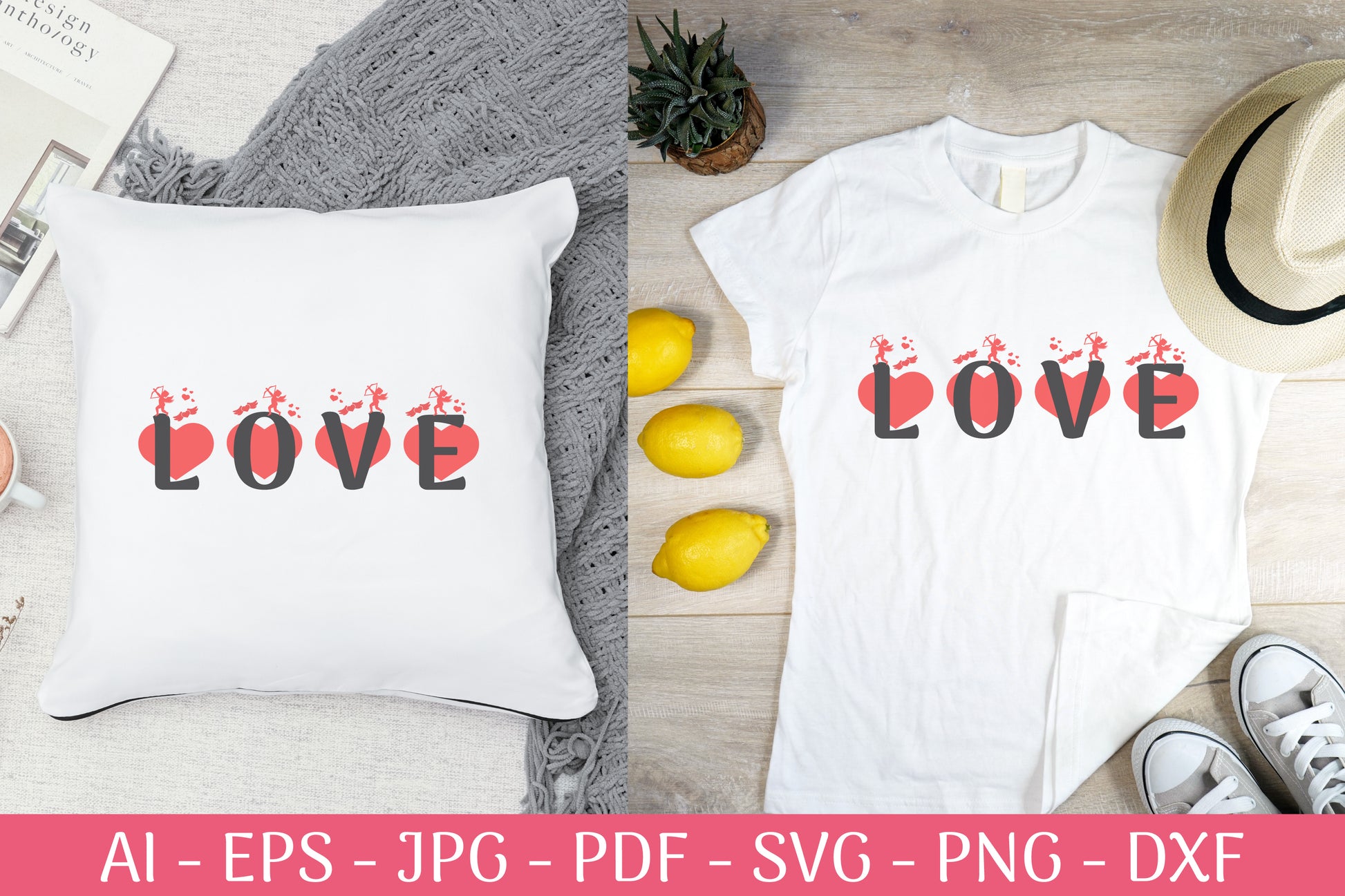 Alphabet Valentine SVG Bundle 2 - CraftNest - Digital Crafting and Art