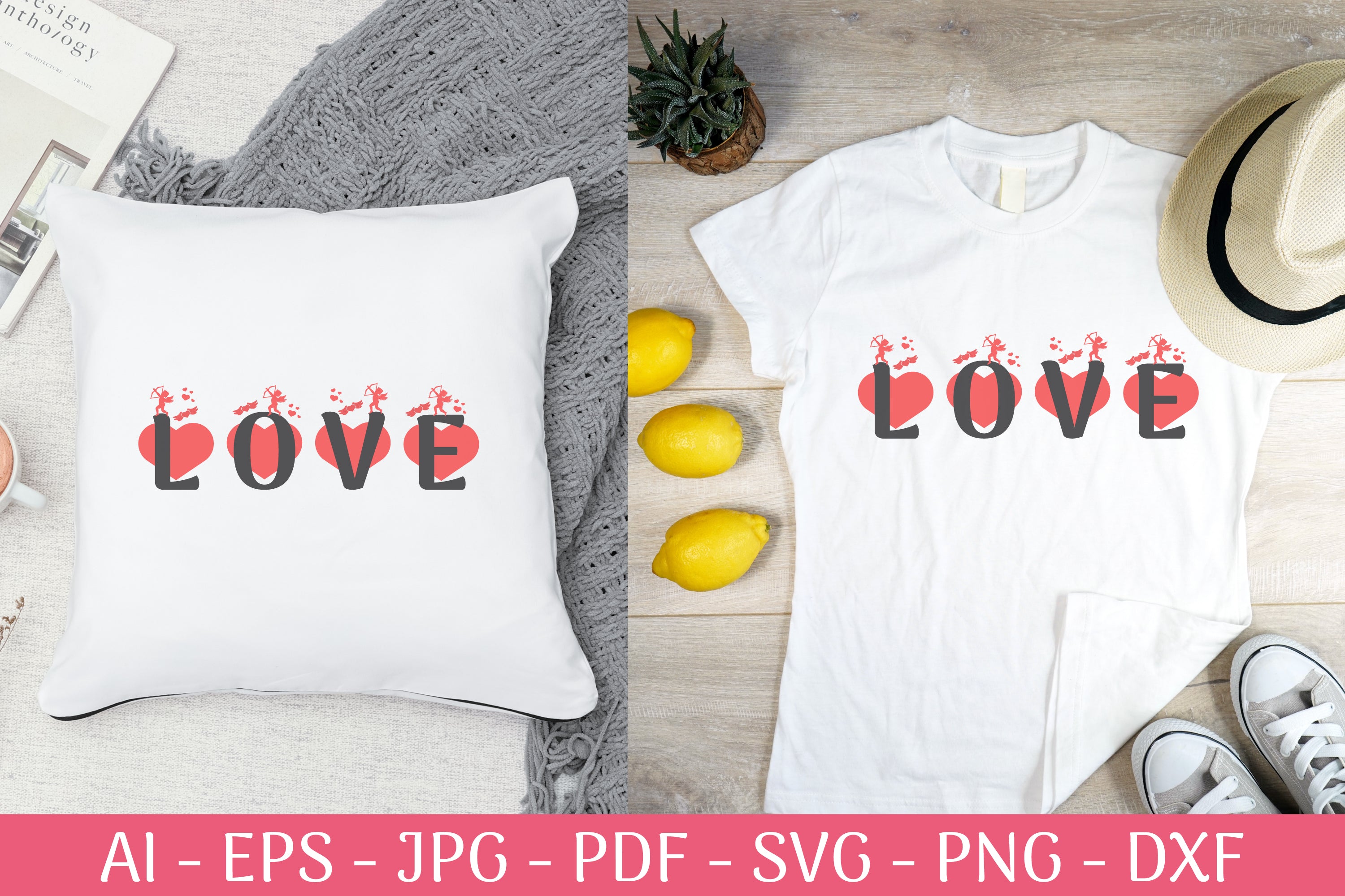 Alphabet Valentine SVG Bundle 2 - CraftNest - Digital Crafting and Art