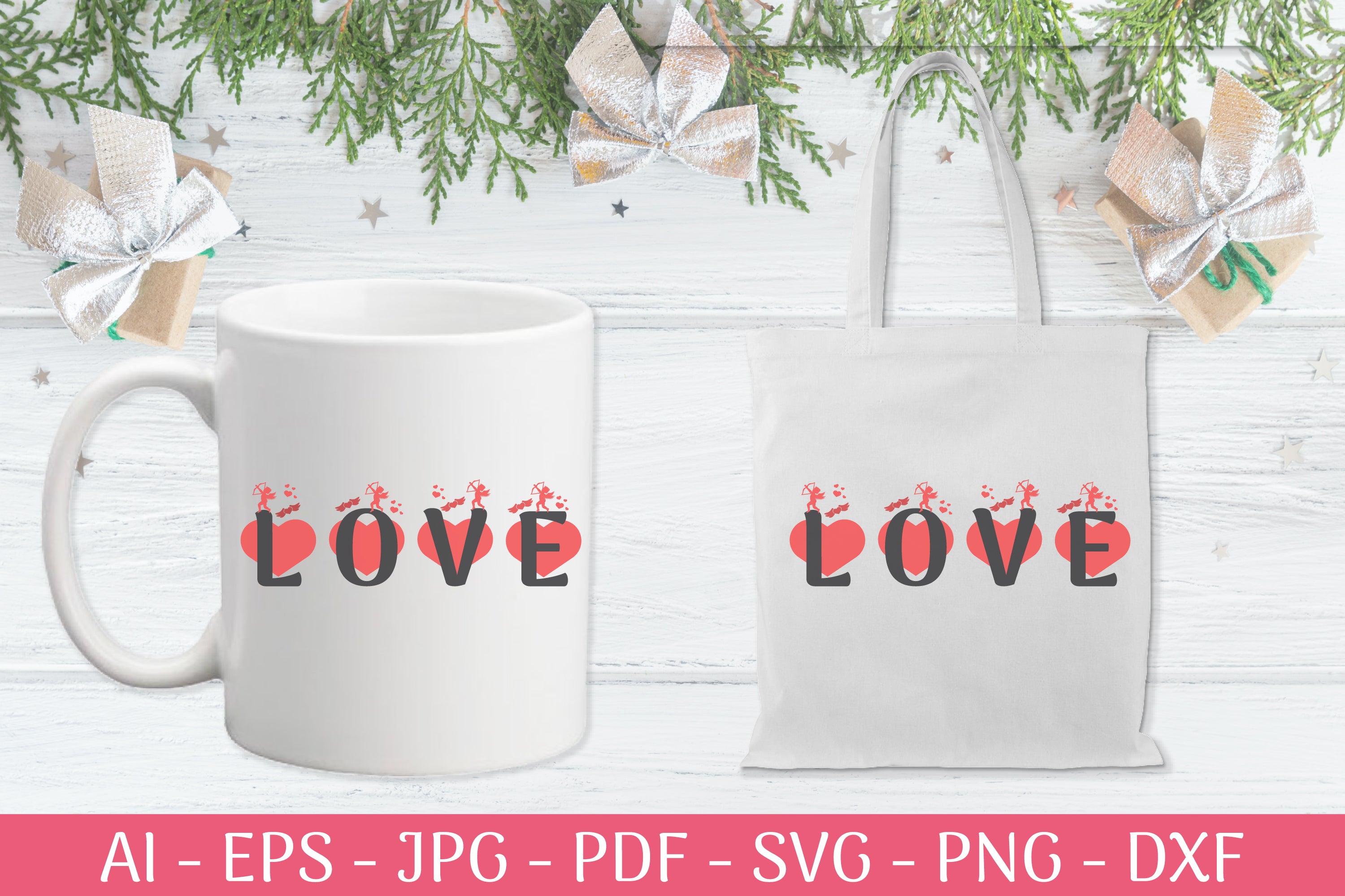 Alphabet Valentine SVG Bundle 2 - CraftNest - Digital Crafting and Art