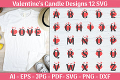 Alphabet Valentine SVG Bundle 2 - CraftNest - Digital Crafting and Art