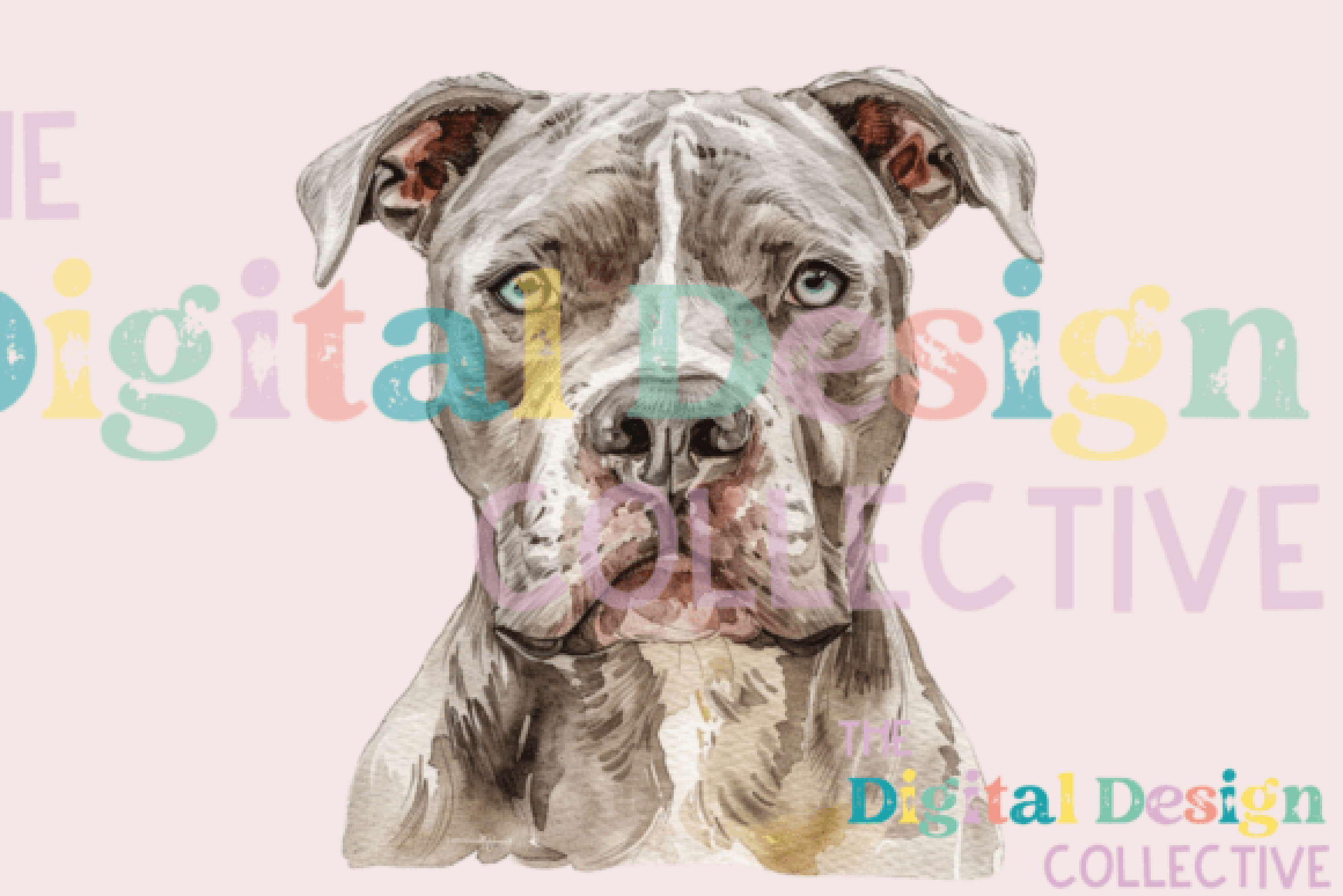 Unique Pitbull T-Shirt Design Clipart Bundle