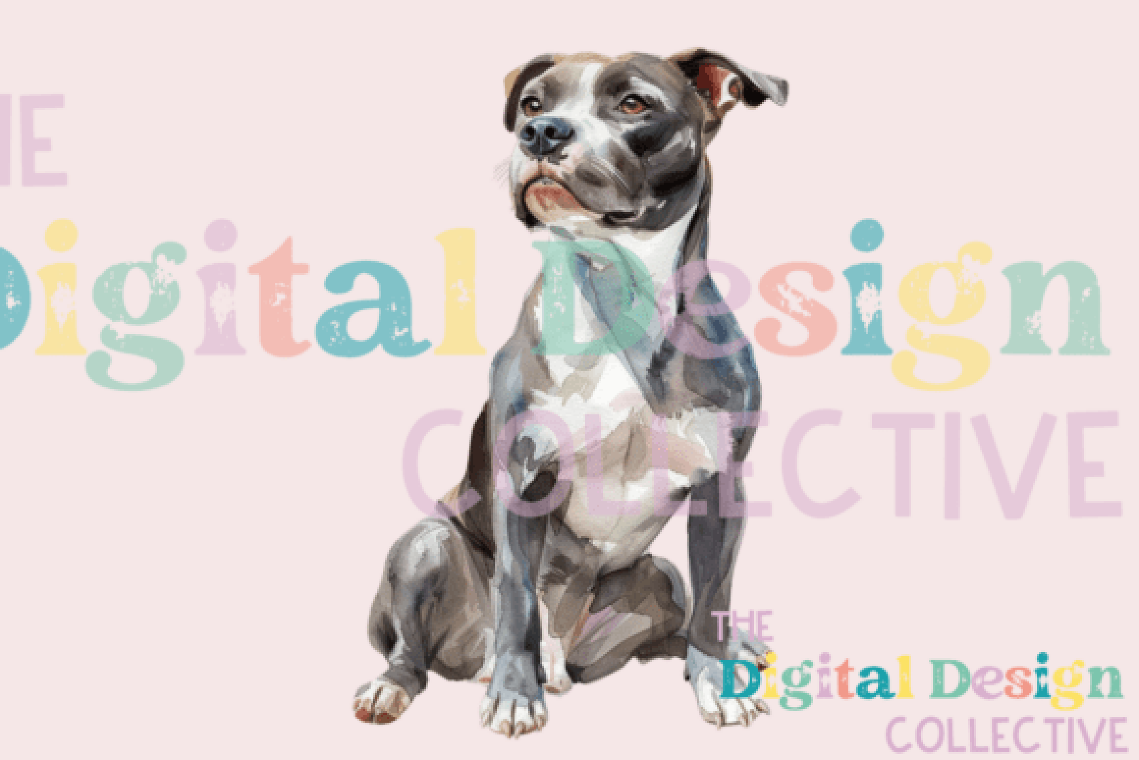 Unique Pitbull T-Shirt Design Clipart Bundle