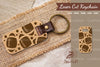 American Football Laser Cut Keychain Clipart Bundle