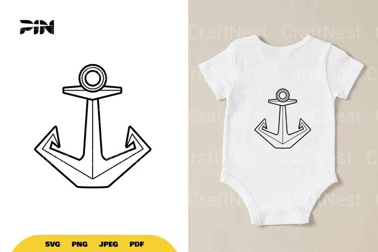 Anchor SVG Bundle - CraftNest - Digital Crafting and Art