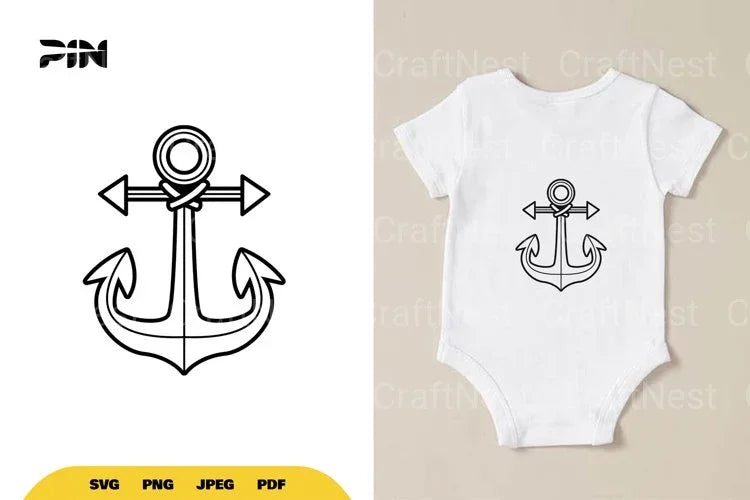 Anchor SVG Bundle - CraftNest - Digital Crafting and Art