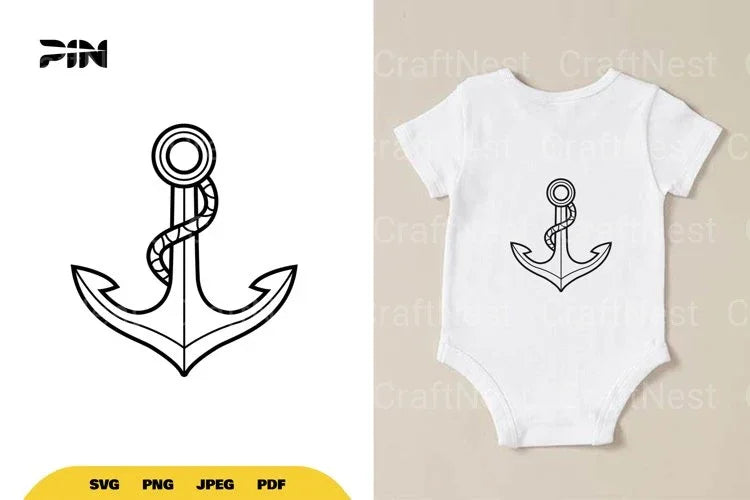 Anchor SVG Bundle - CraftNest - Digital Crafting and Art