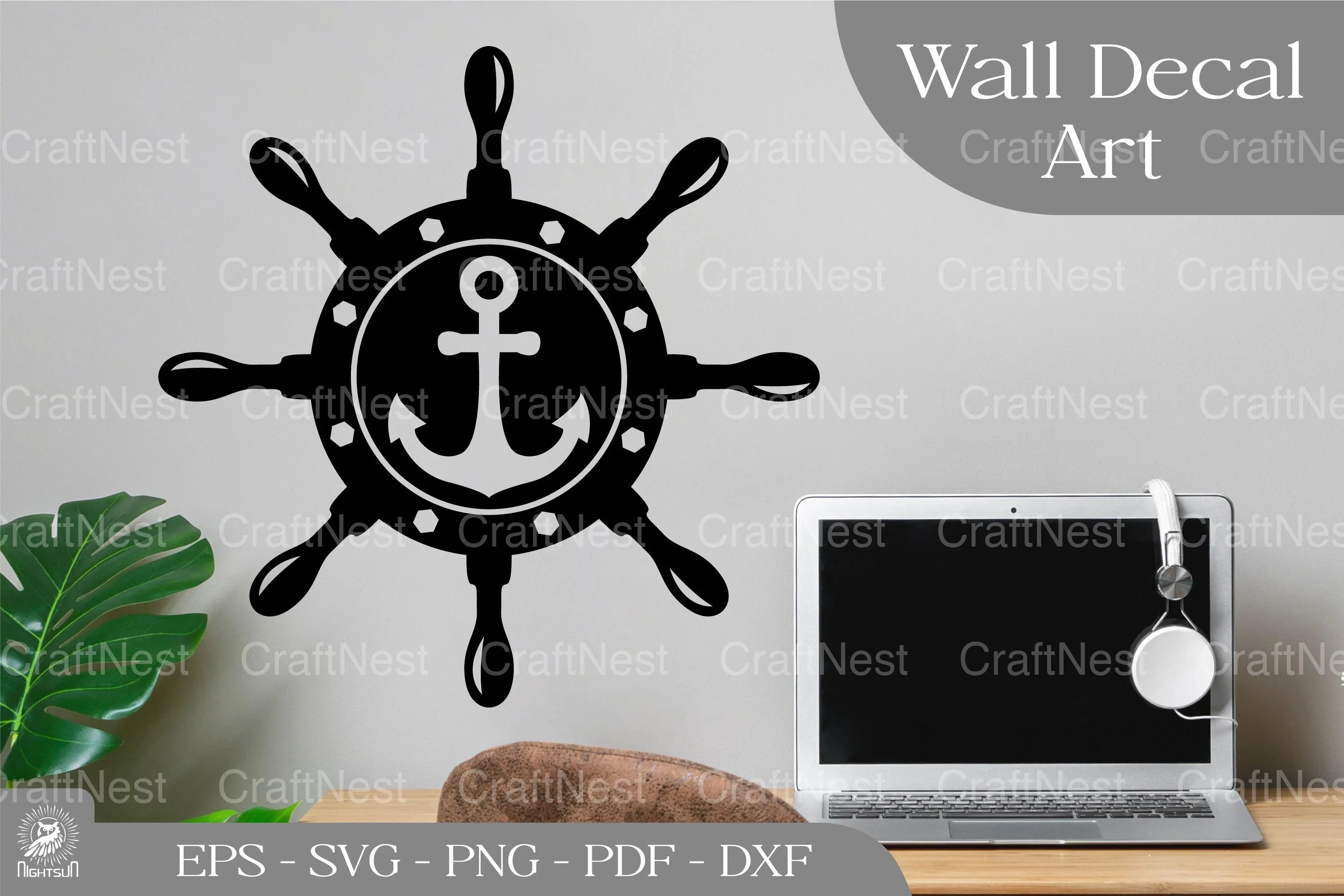 Anchor Wall Decor Clipart Bundle - CraftNest - Digital Crafting and Art