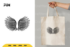 Angel Wings SVG Bundle - CraftNest - Digital Crafting and Art