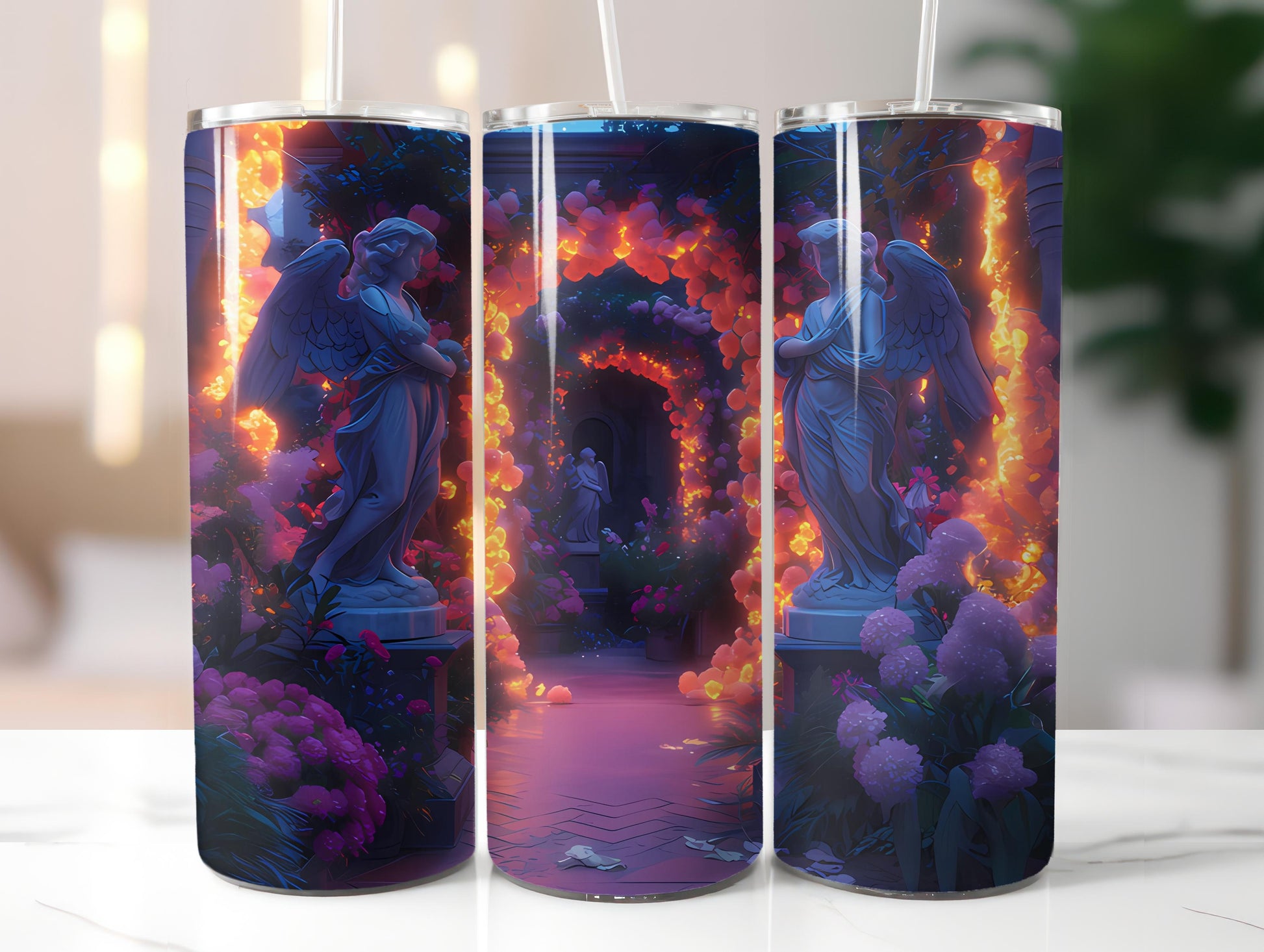 Angels Easter 3 Tumbler Wrap - CraftNest