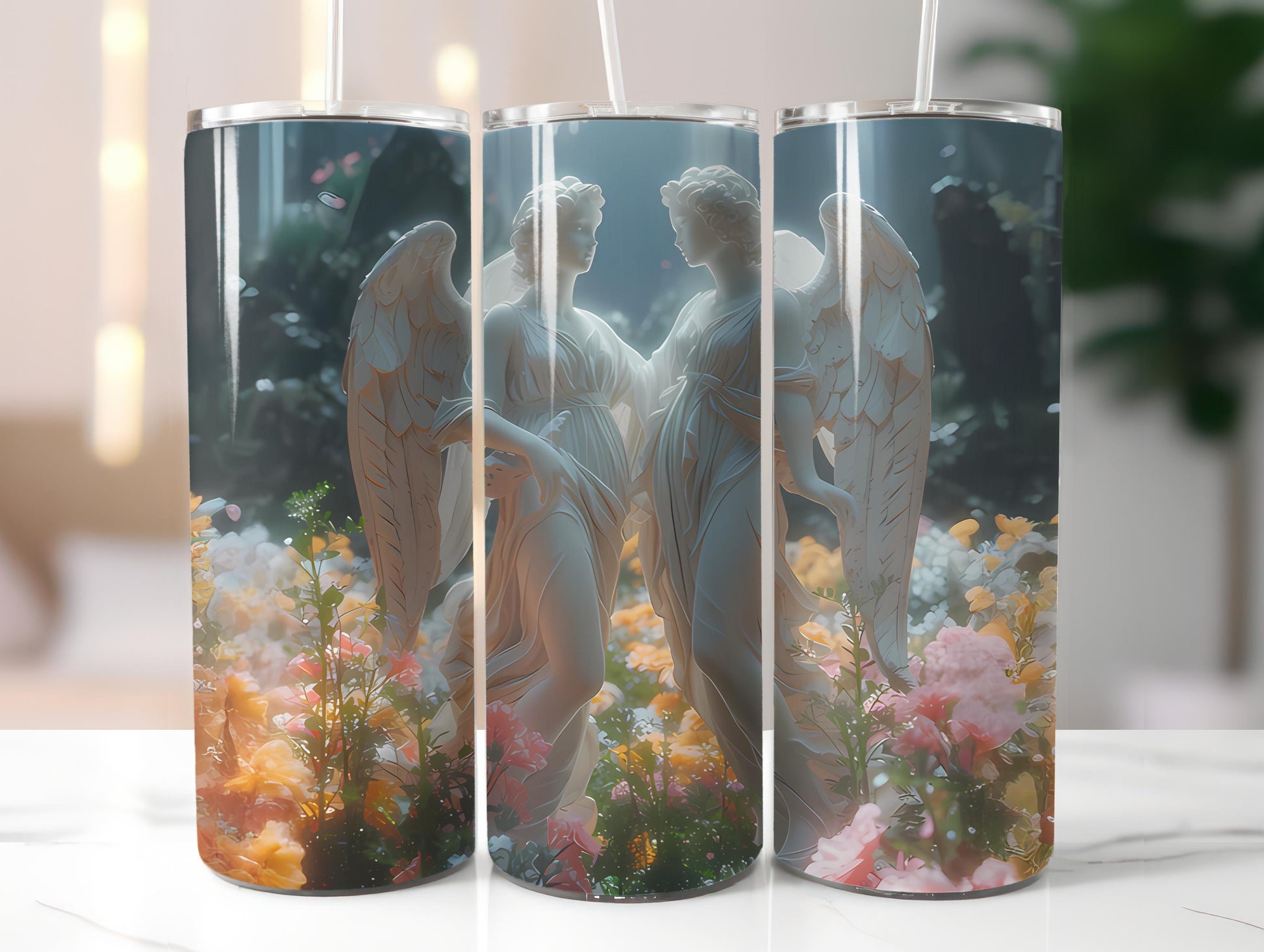 Angels Easter 4 Tumbler Wrap - CraftNest