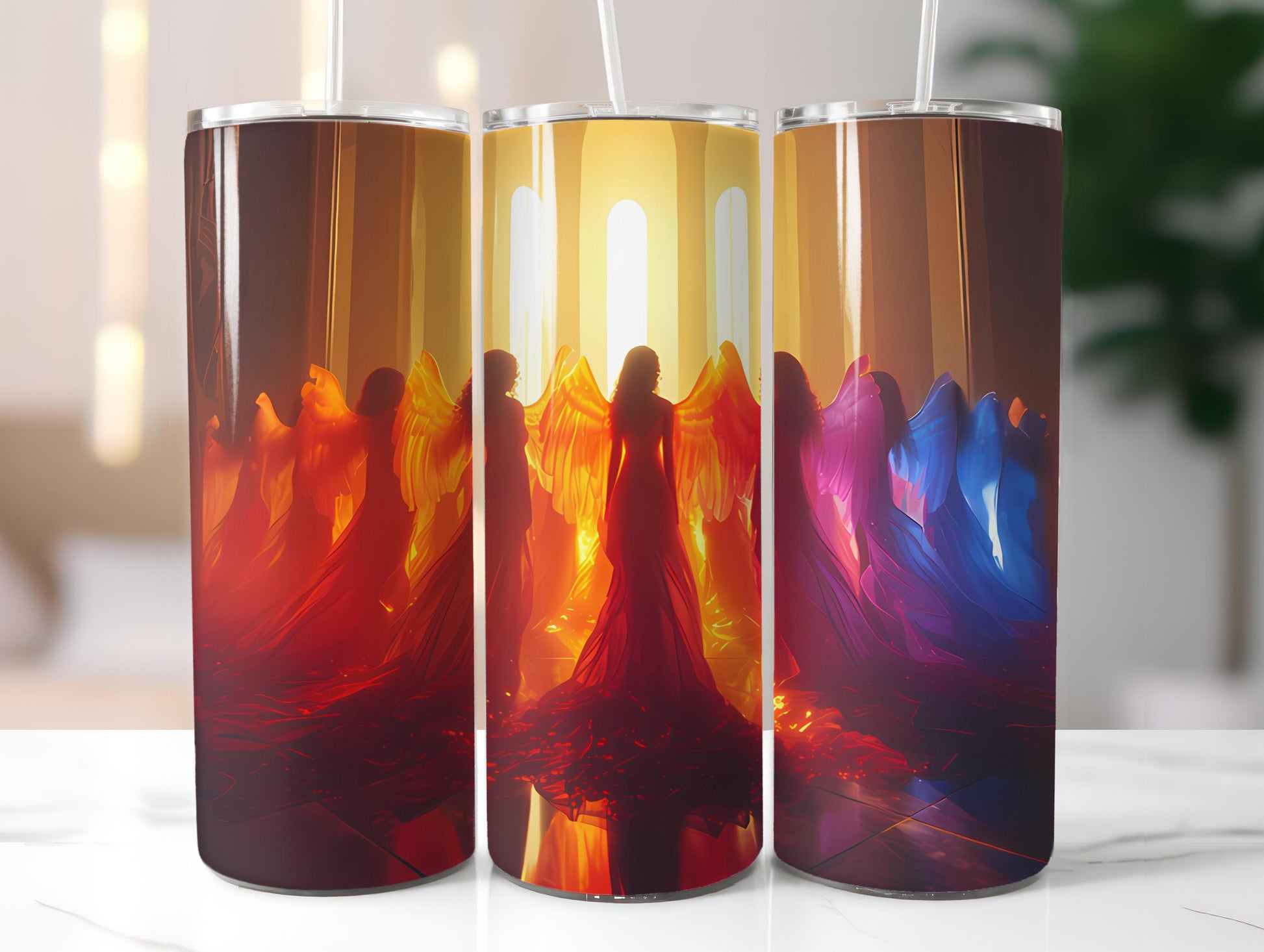 Angels Easter 5 Tumbler Wrap - CraftNest