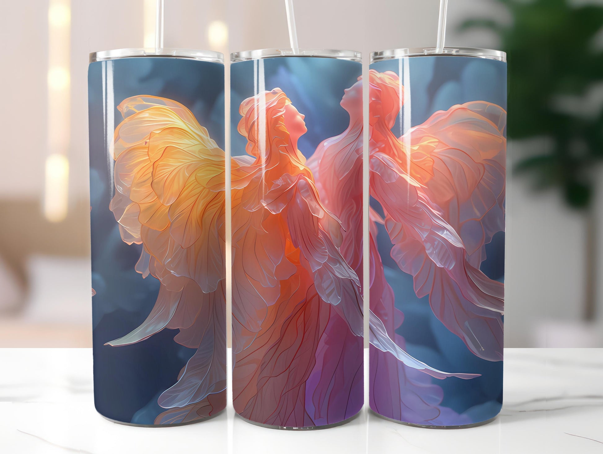 Angels Easter 3 Tumbler Wrap - CraftNest