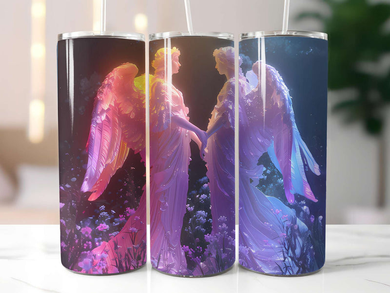 Angels Summer 1 Tumbler Wrap - CraftNest - Digital Crafting and Art