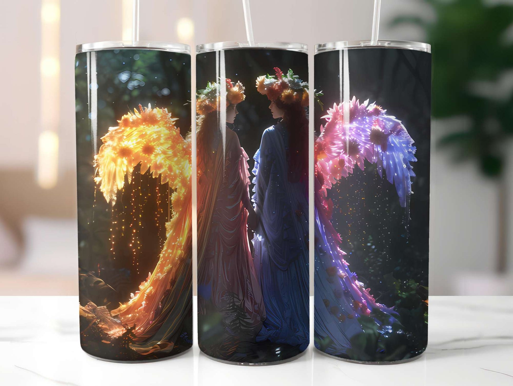 Angels Summer 5 Tumbler Wrap - CraftNest - Digital Crafting and Art