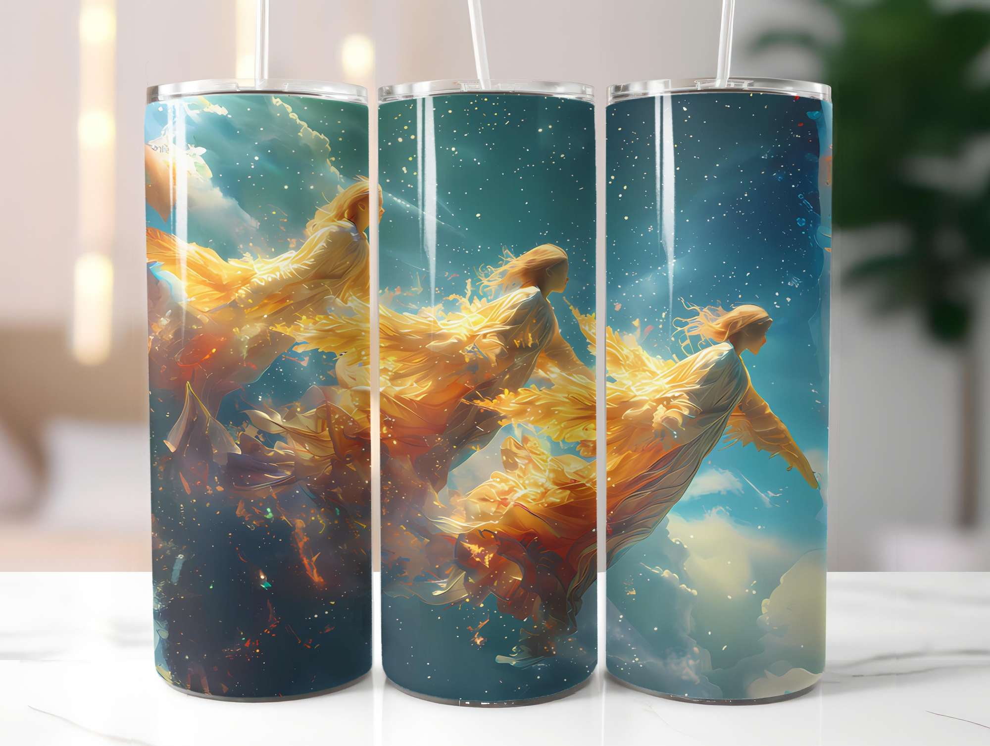 Angels Summer 1 Tumbler Wrap - CraftNest - Digital Crafting and Art