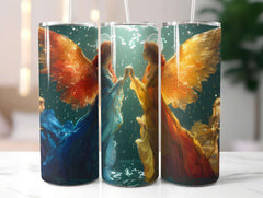 Angels Summer 5 Tumbler Wrap - CraftNest - Digital Crafting and Art