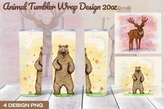 Animal Tumbler Wrap Bundle 20Oz Size - CraftNest - Digital Crafting and Art