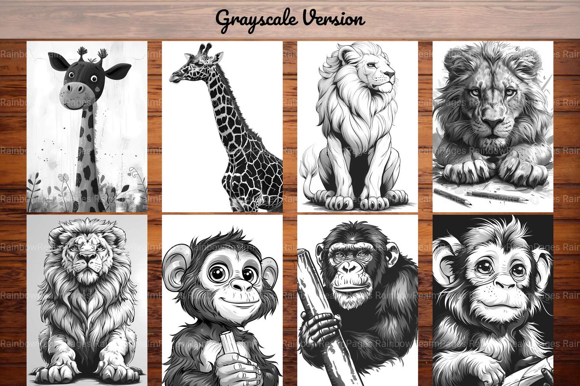 Animal Back To School Coloring Books - CraftNest - Digital Crafting and Art