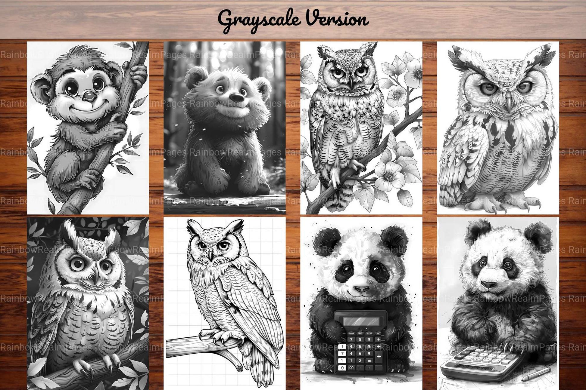 Animal Back To School Coloring Books - CraftNest - Digital Crafting and Art