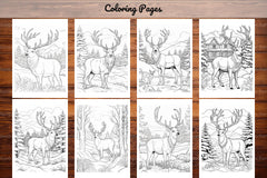 Winter Animal Coloring Pages - CraftNest - Digital Crafting and Art