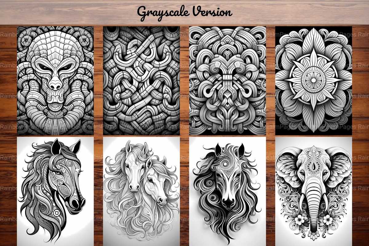 Animal Mandala Coloring Books - CraftNest