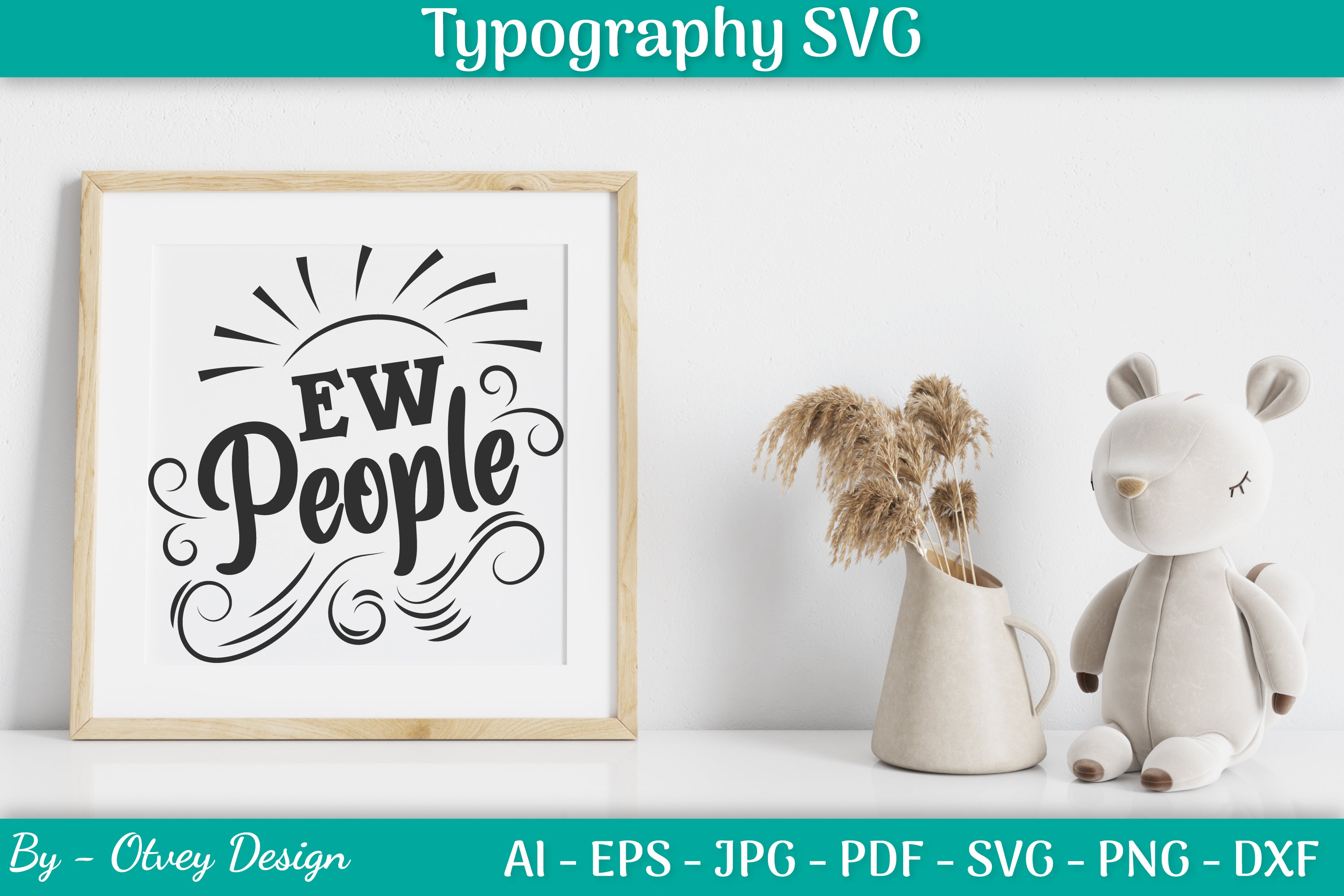 Antisocial Typography Decal SVG Bundle