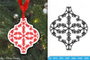 Arabesque Christmas Ornament SVG Bundle