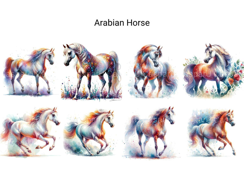 Arabian Horse - CraftNest - Digital Crafting and Art