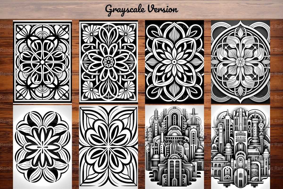 Architectural Mandala Coloring Books - CraftNest