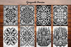 Architectural Mandala Coloring Books - CraftNest