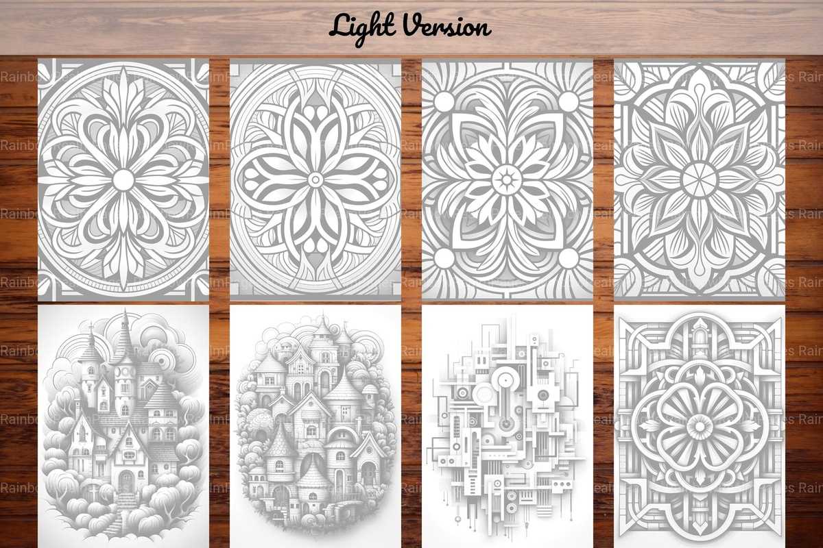 Architectural Mandala Coloring Books - CraftNest