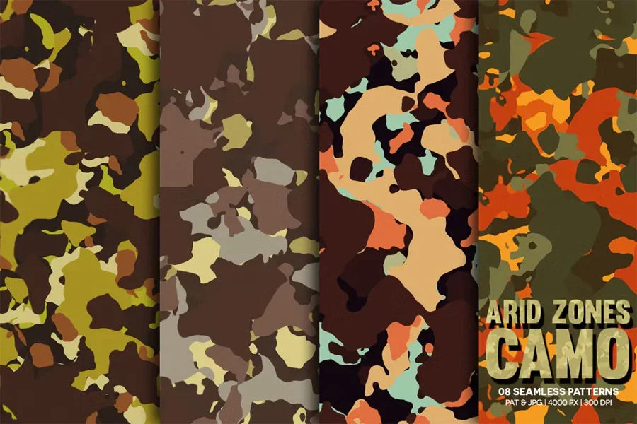 Arid Zones Camo - CraftNest - Digital Crafting and Art