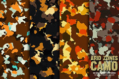 Arid Zones Camo - CraftNest - Digital Crafting and Art