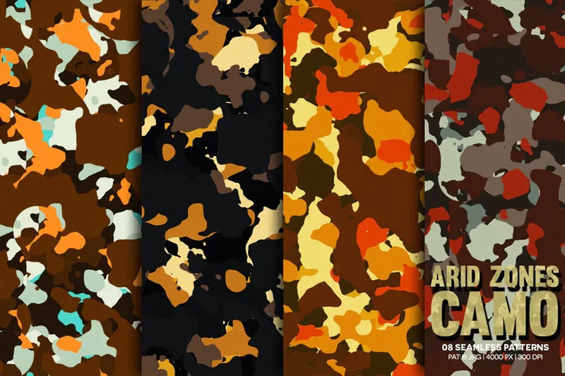 Arid Zones Camo - CraftNest - Digital Crafting and Art